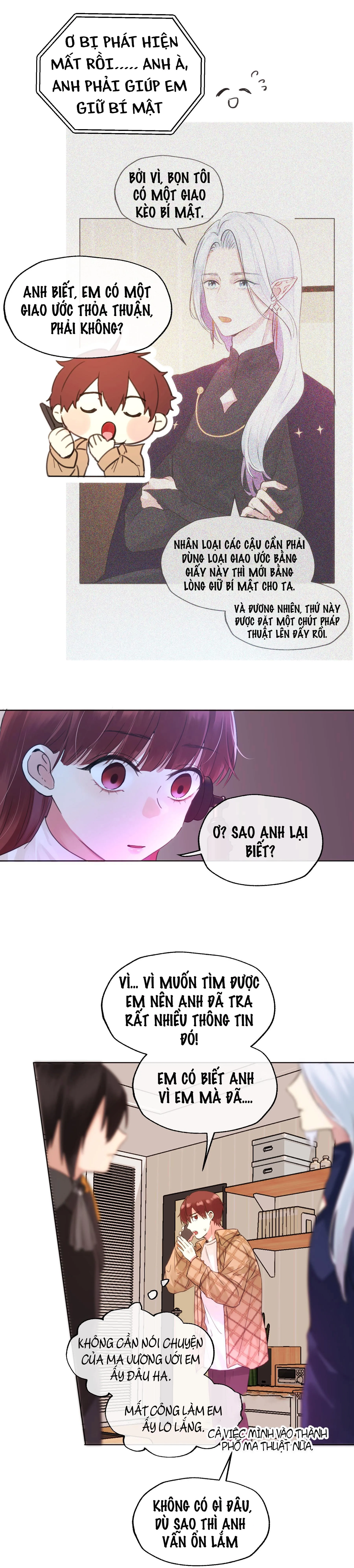 Ma vương muốn làm bạn với tôi Chapter 19 Trang 11