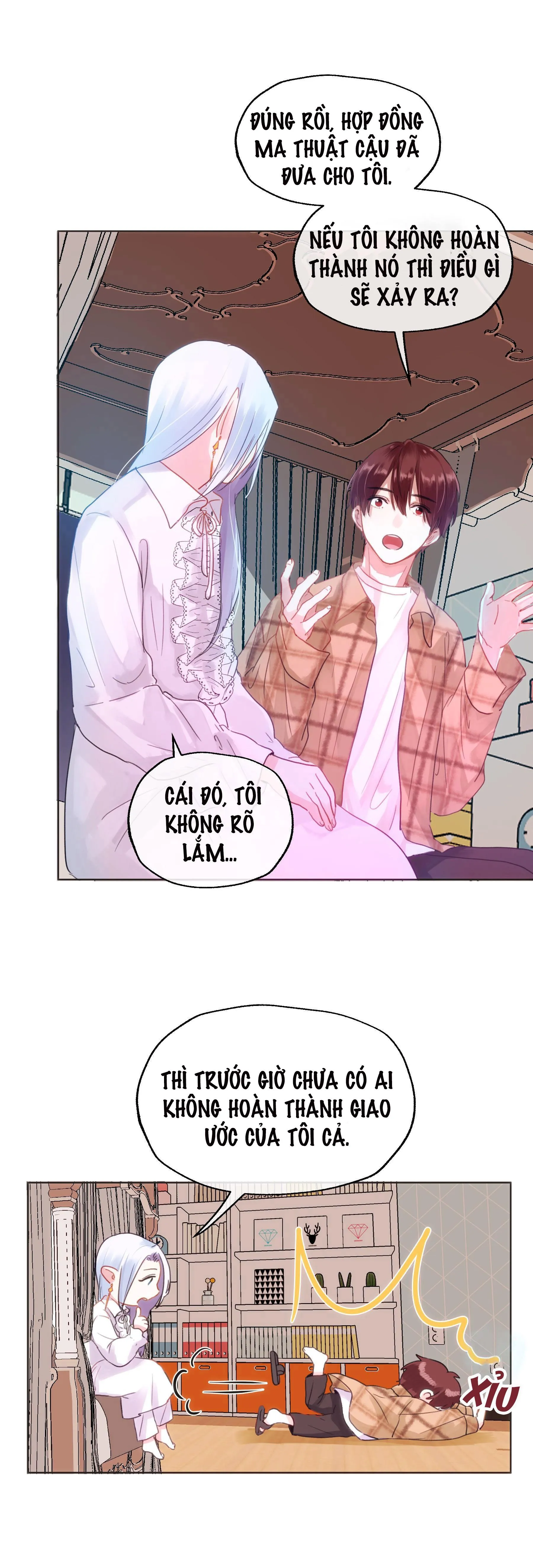 Ma vương muốn làm bạn với tôi Chapter 20 Trang 18