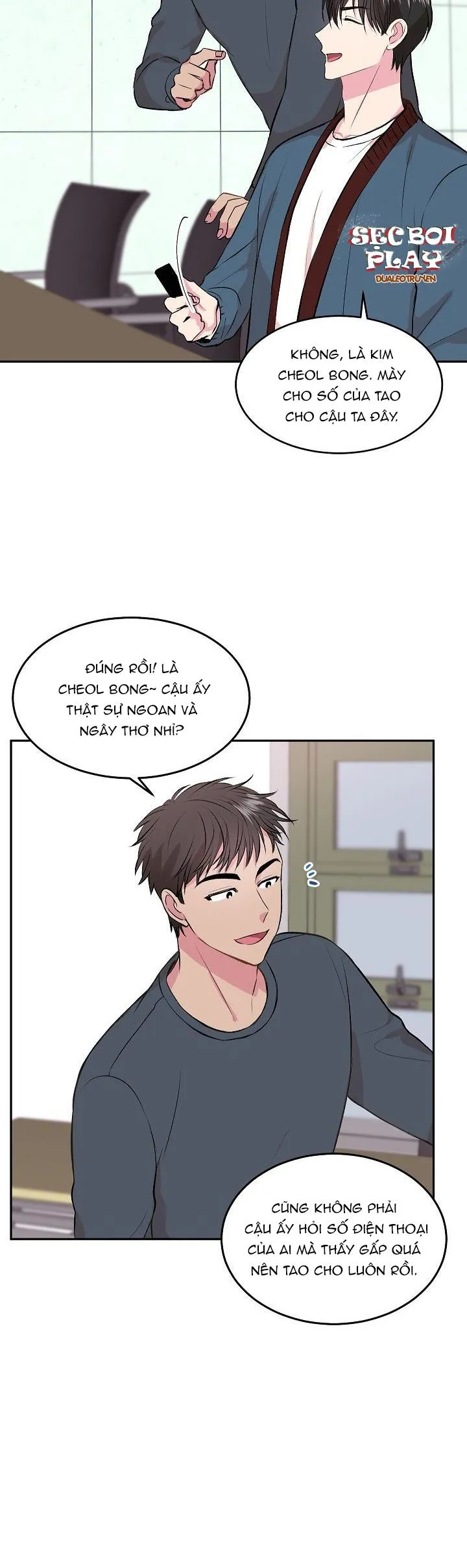 MẶC DÙ NÓ HƠI NHỎ NHƯNG HÃY YÊU ANH ĐI Chapter 3 Trang 8