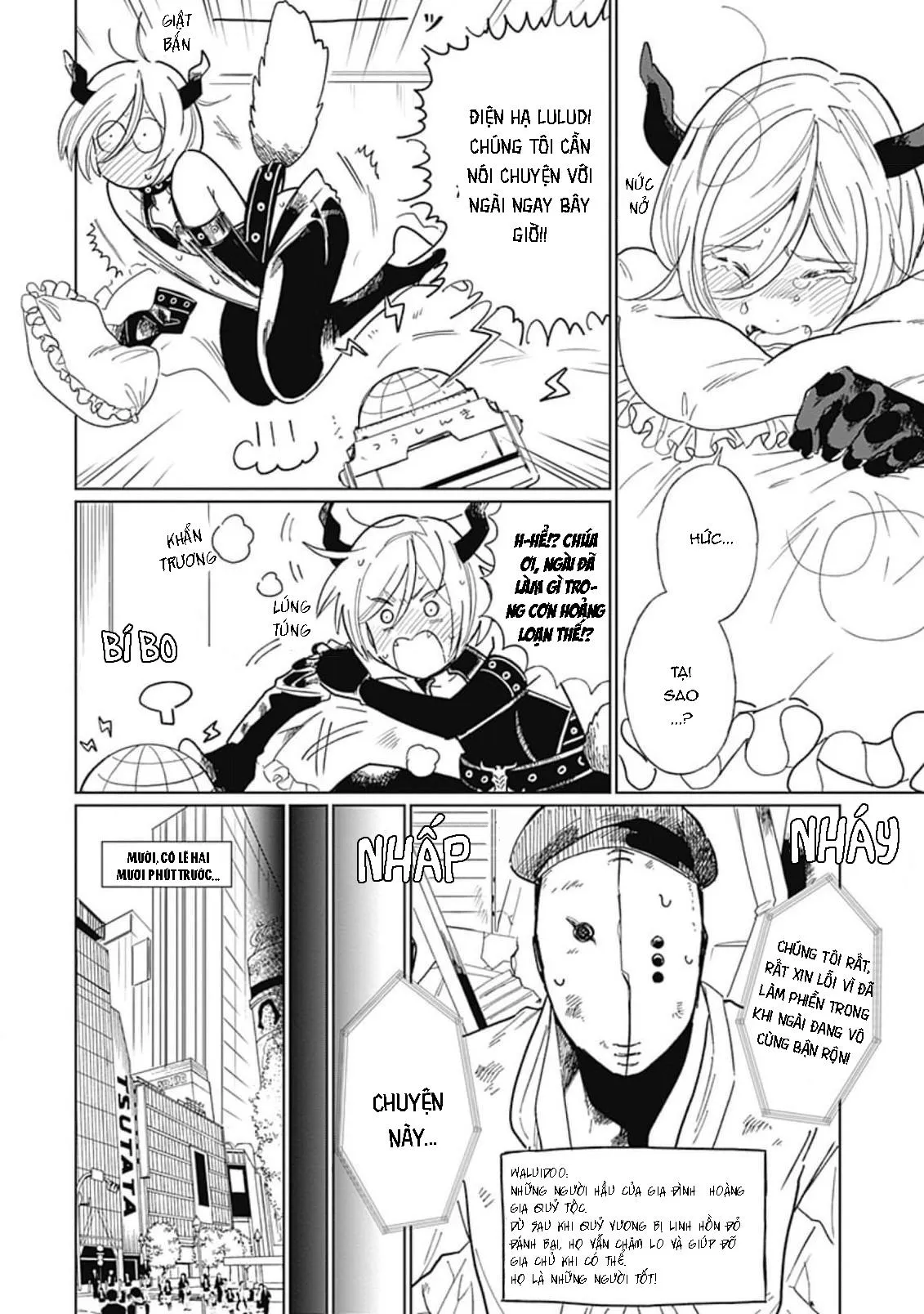 Con trai của Quỷ Vương không thành thực chút nào! Chapter 4 Trang 7