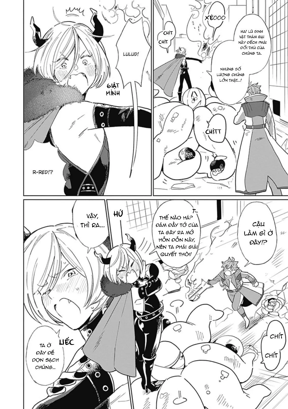 Con trai của Quỷ Vương không thành thực chút nào! Chapter 4 Trang 13