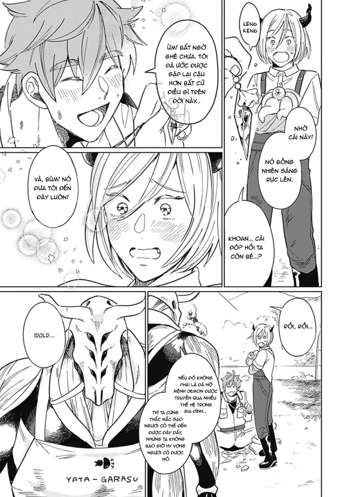 Con trai của Quỷ Vương không thành thực chút nào! Chapter 5 Trang 13