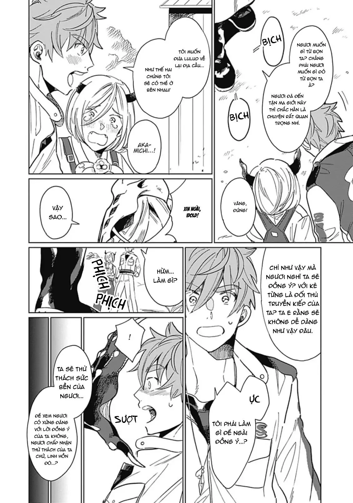 Con trai của Quỷ Vương không thành thực chút nào! Chapter 5 Trang 14