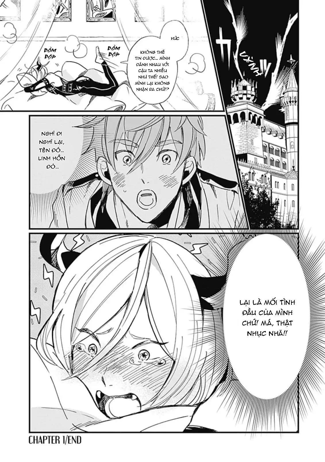 Con trai của Quỷ Vương không thành thực chút nào! Chapter 1 Trang 33