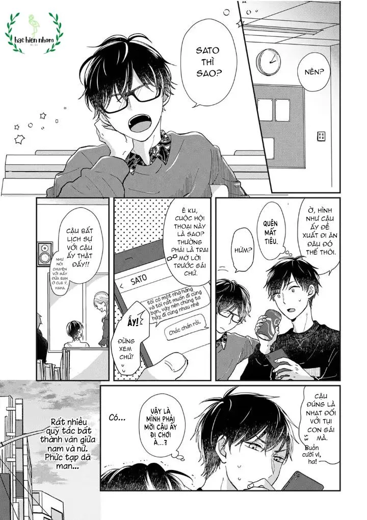 Mập mờ với chàng người mẫu ranh mãnh Chapter 3 Trang 8