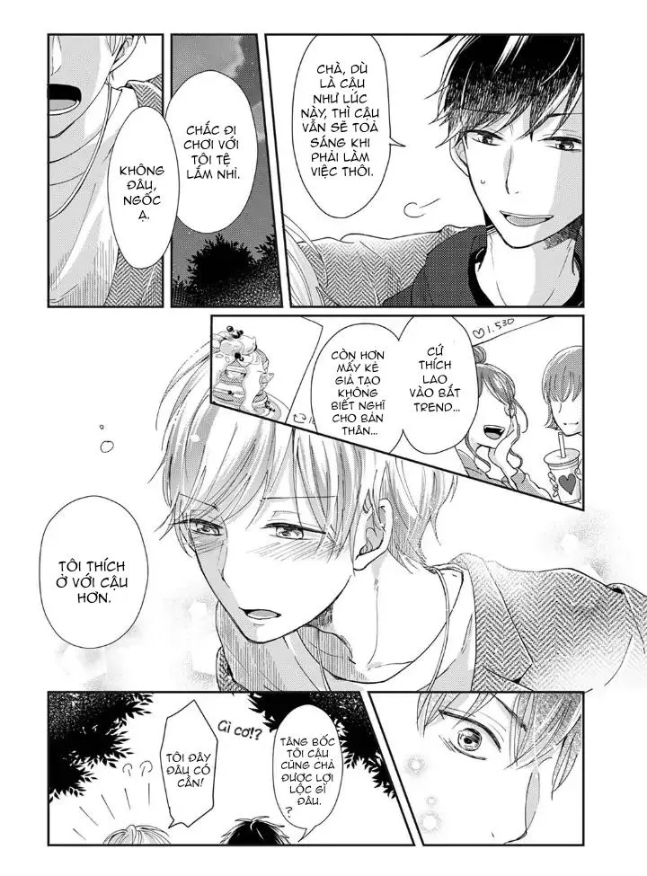 Mập mờ với chàng người mẫu ranh mãnh Chapter 3 Trang 17