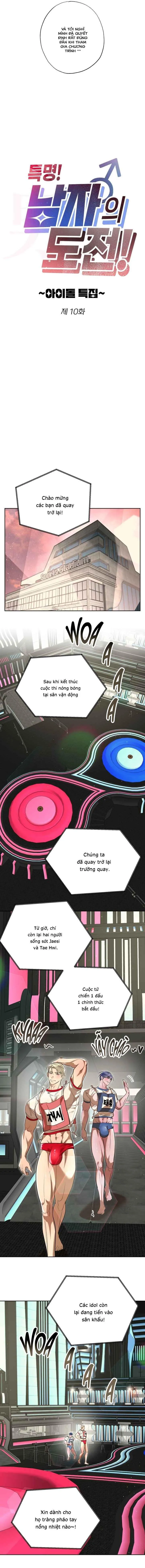 Mật lệnh! Thử thách của đàn ông! Chapter 10 Trang 7