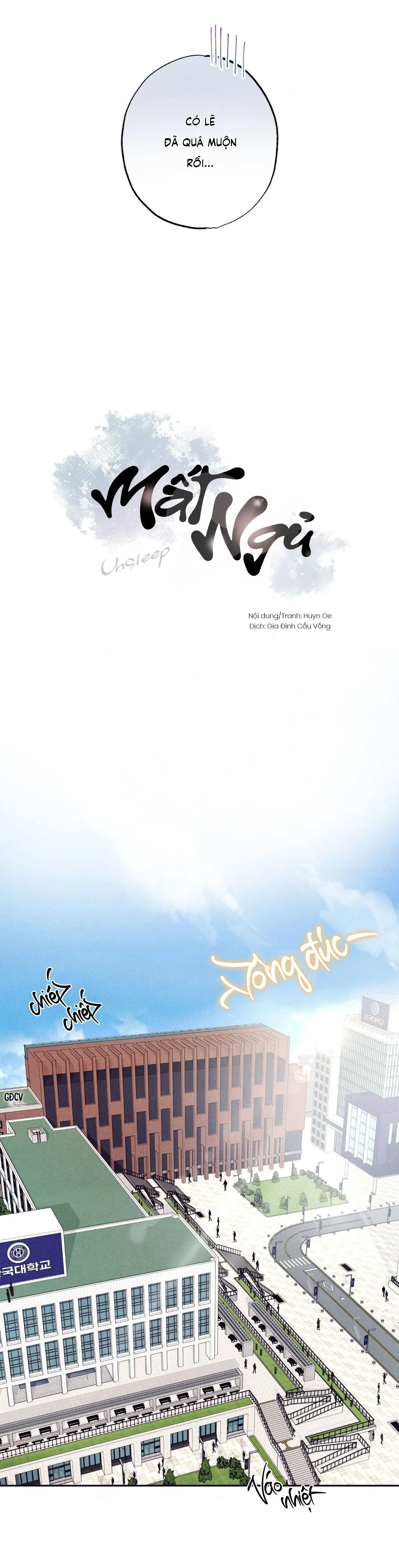 (UNSLEEP) MẤT NGỦ Chapter 2 Trang 5