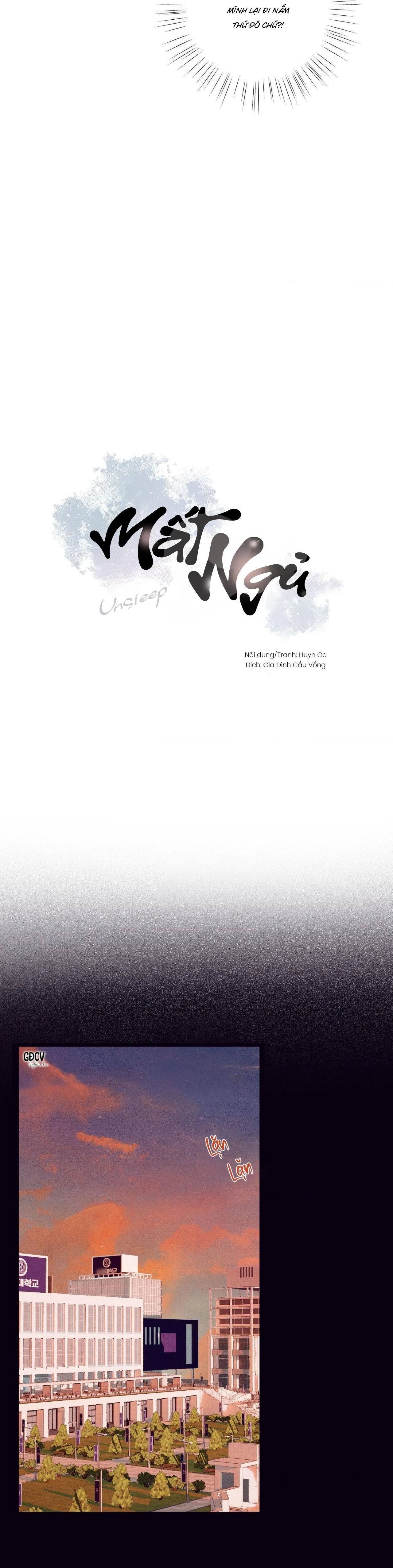 (UNSLEEP) MẤT NGỦ Chapter 3 Trang 4