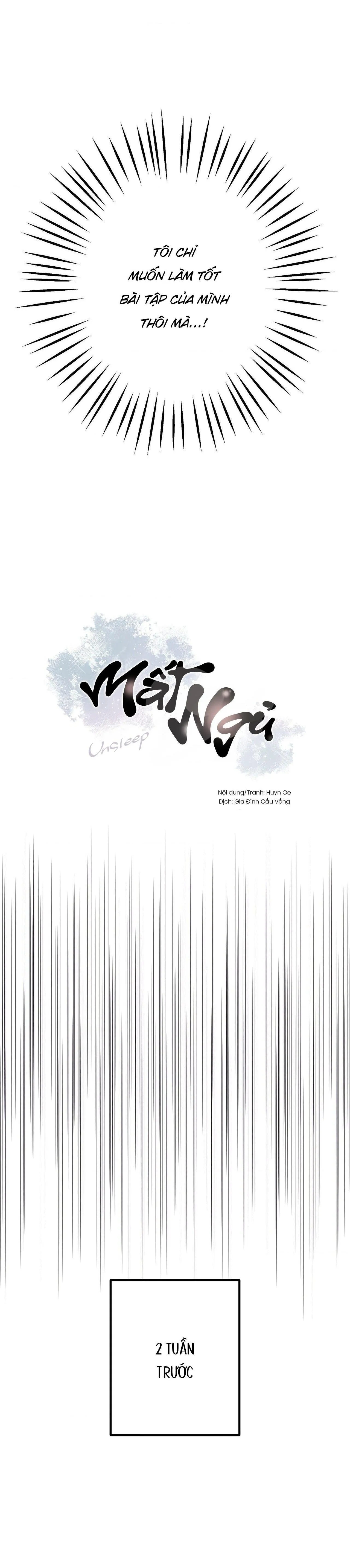 (UNSLEEP) MẤT NGỦ Chapter 1 Trang 16