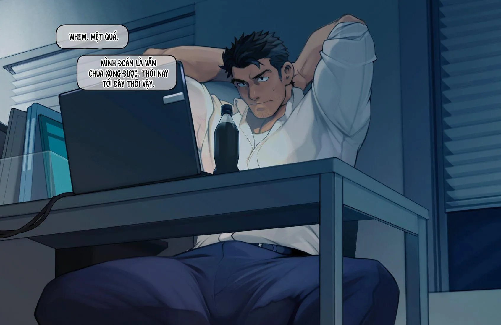 Màu Mè Hoa Lá Hẹ | CG Art kèm Thoại Chapter 7 Trang 4