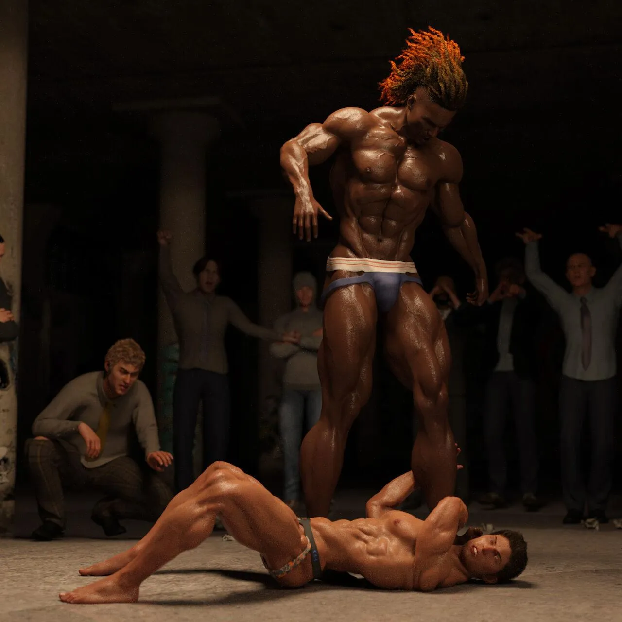 Màu Mè Hoa Lá Hẹ | CG Art kèm Thoại Chapter 28 Trang 23