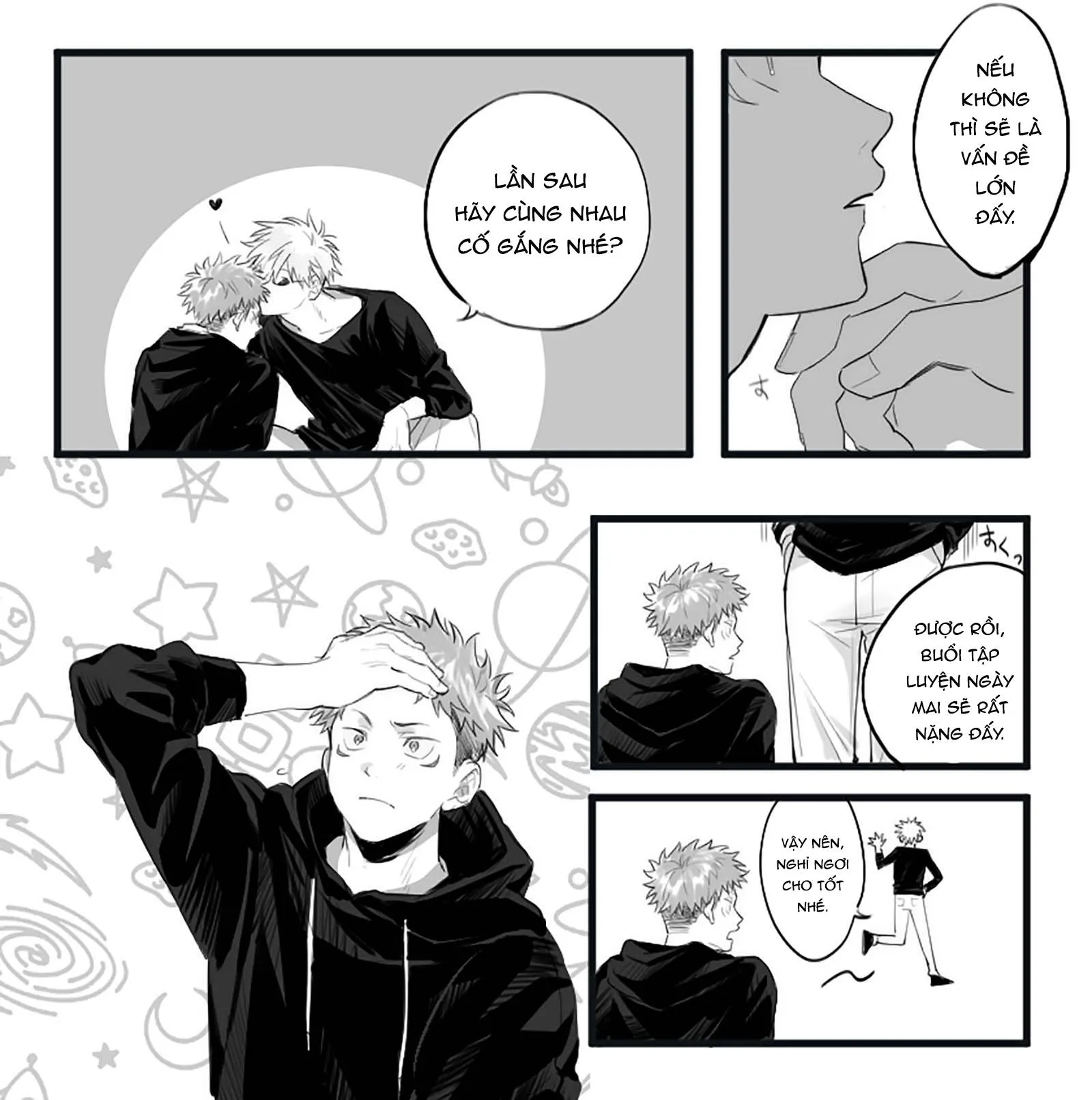 Màu Mè Hoa Lá Hẹ | CG Art kèm Thoại Chapter 34 Trang 12