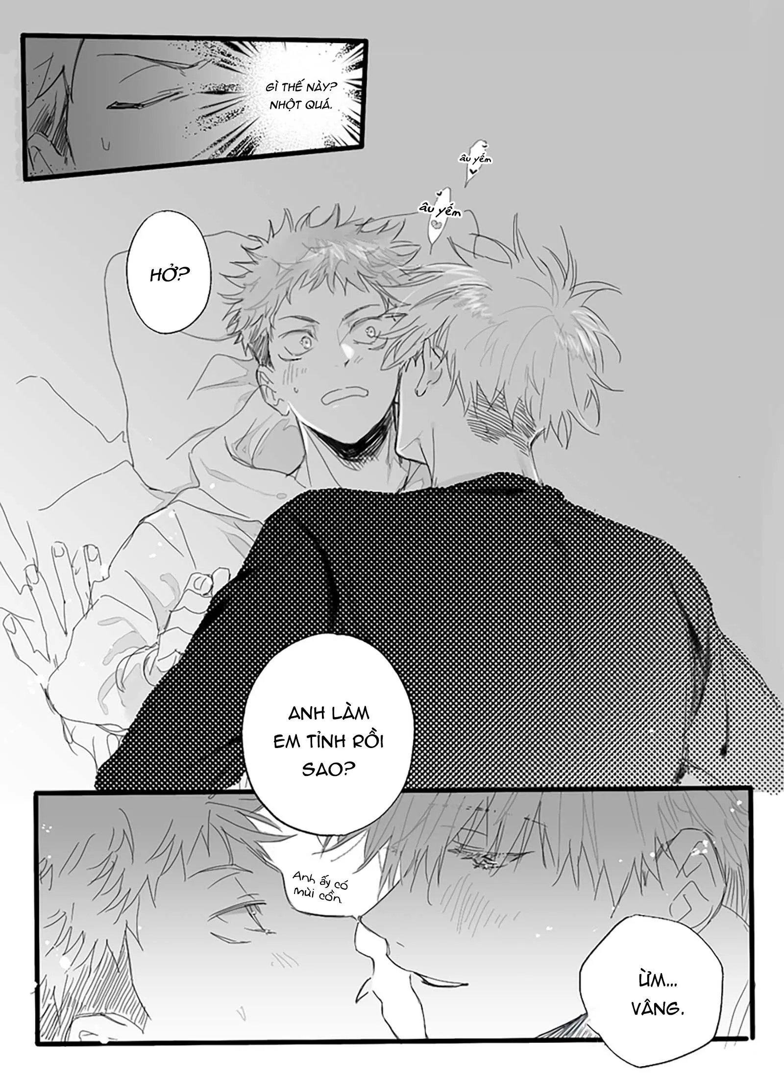 Màu Mè Hoa Lá Hẹ | CG Art kèm Thoại Chapter 34 Trang 35