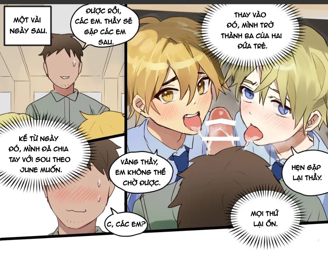 Màu Mè Hoa Lá Hẹ | CG Art kèm Thoại Chapter 37 Trang 12