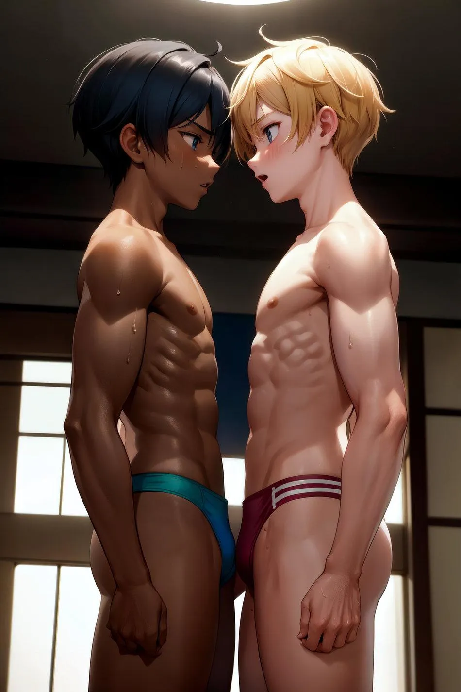 Màu Mè Hoa Lá Hẹ | CG Art kèm Thoại Chapter 56 Trang 8