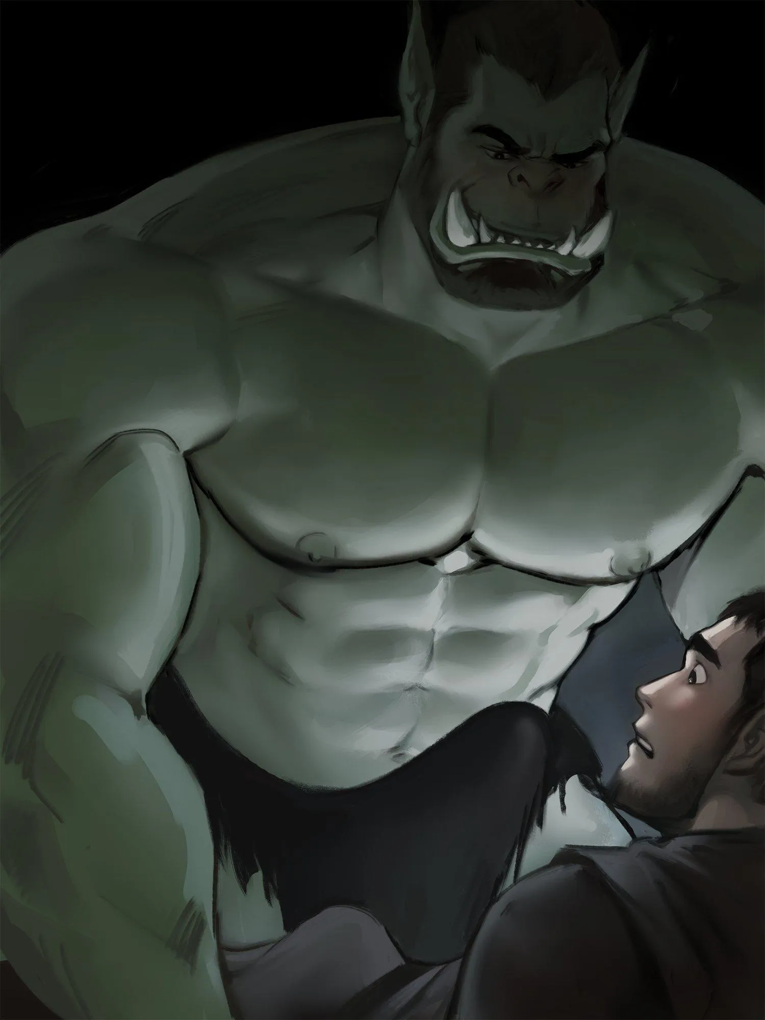 Màu Mè Hoa Lá Hẹ | CG Art kèm Thoại Chapter 58 Trang 17