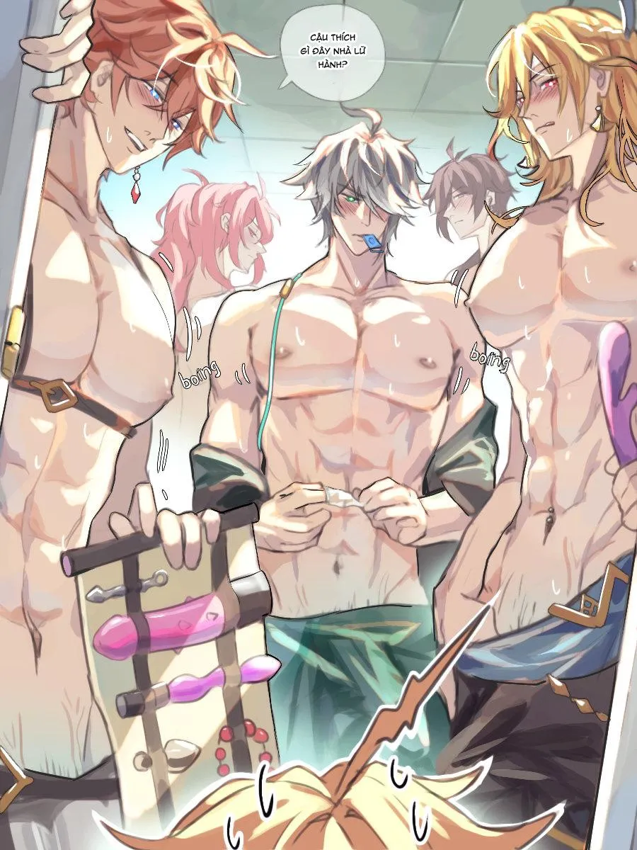 Màu Mè Hoa Lá Hẹ | CG Art kèm Thoại Chapter 66 Trang 5