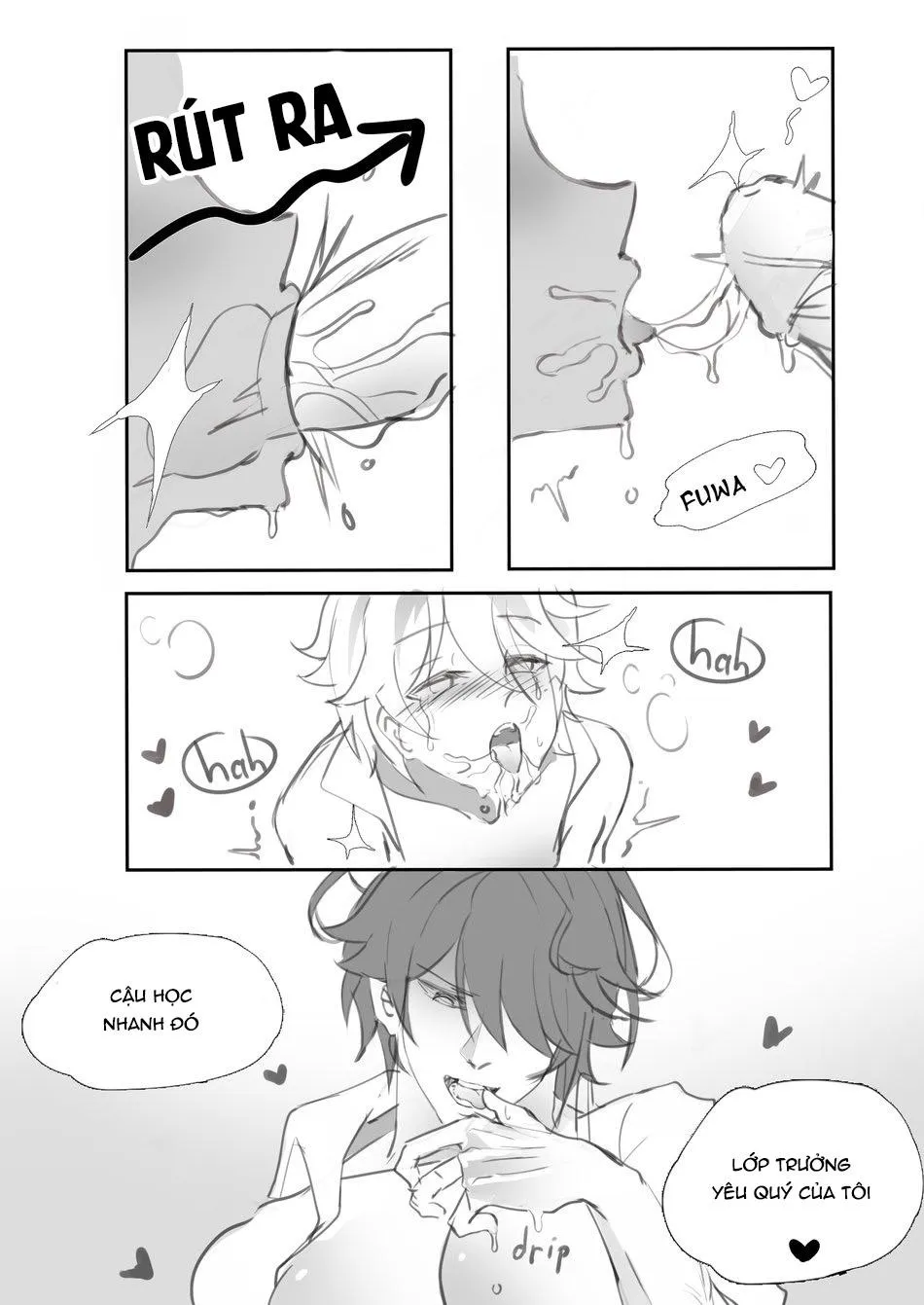 Màu Mè Hoa Lá Hẹ | CG Art kèm Thoại Chapter 66 Trang 16