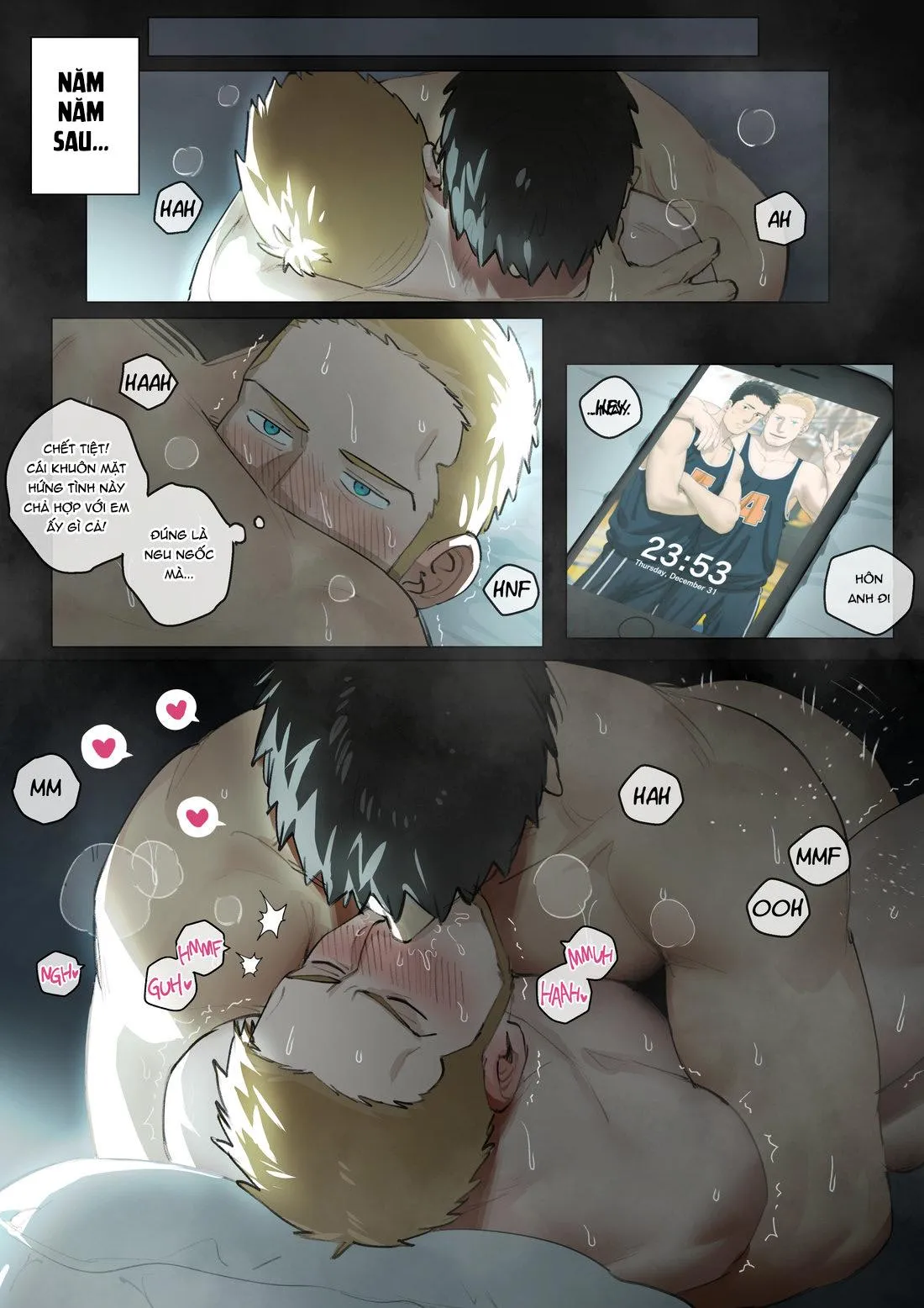 Màu Mè Hoa Lá Hẹ | CG Art kèm Thoại Chapter 1 Trang 3