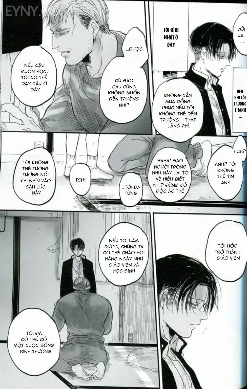 Melomelow/Hyura Misshitsu paraiso – Attack on Titan dj Chapter 2 Trang 9