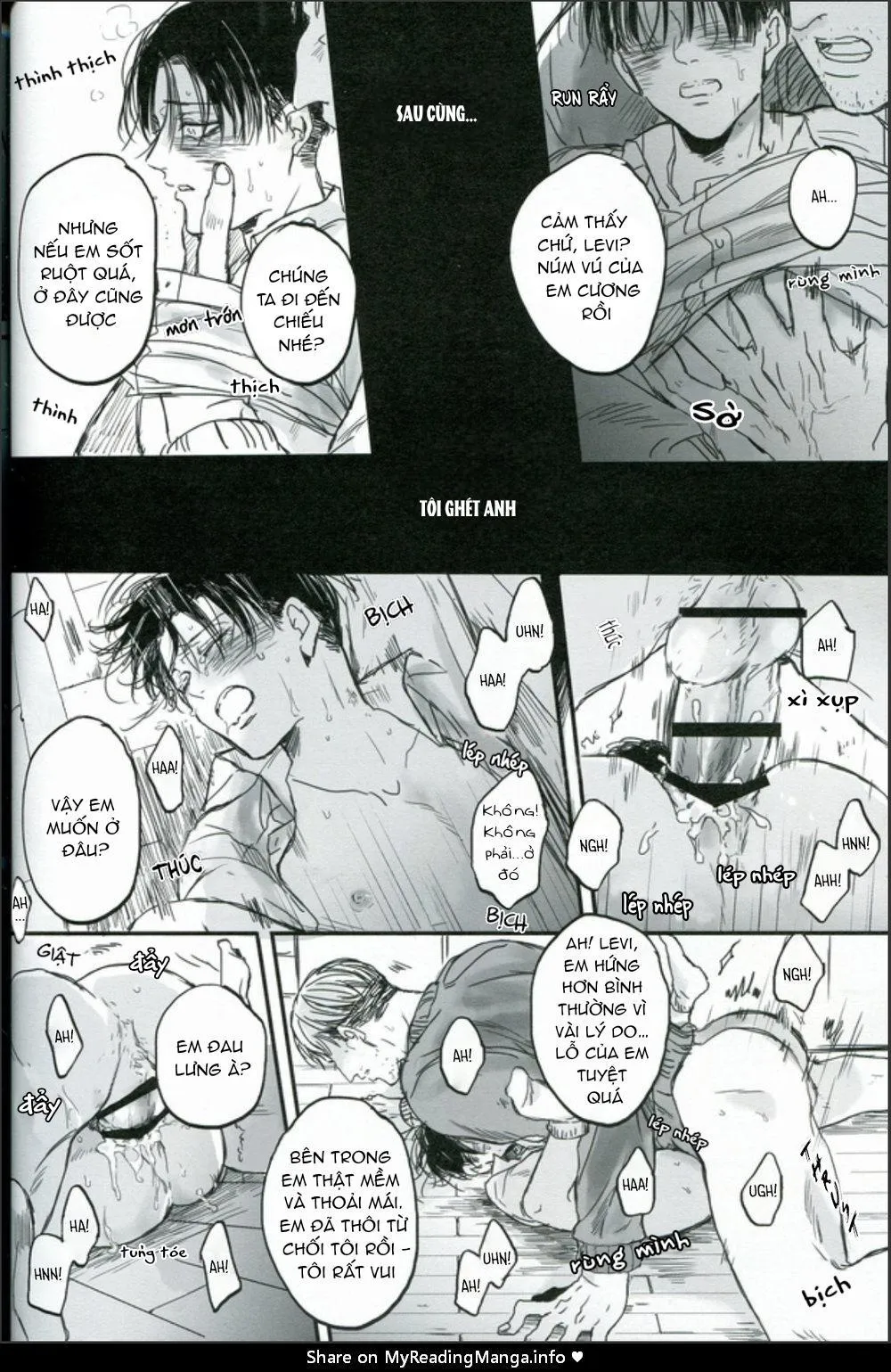 Melomelow/Hyura Misshitsu paraiso – Attack on Titan dj Chapter 2 Trang 28