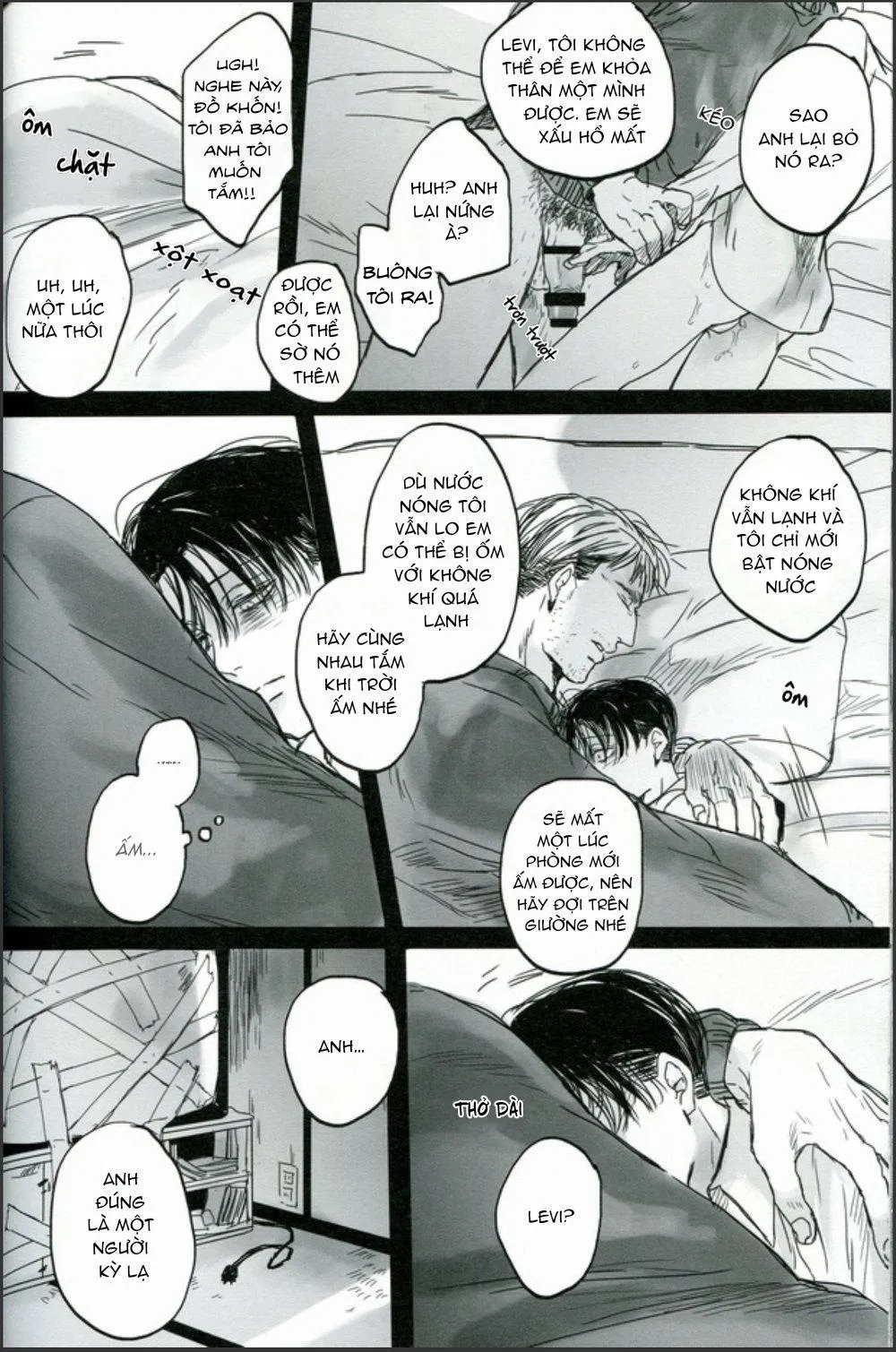 Melomelow/Hyura Misshitsu paraiso – Attack on Titan dj Chapter 2 Trang 32