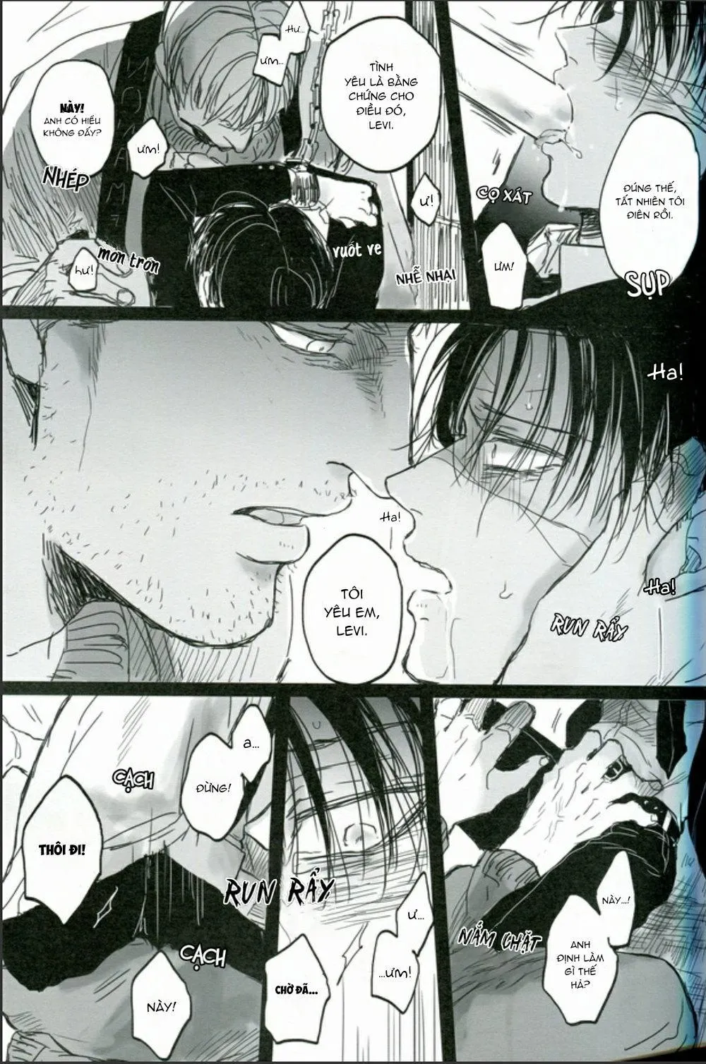 Melomelow/Hyura Misshitsu paraiso – Attack on Titan dj Chapter 1 Trang 12