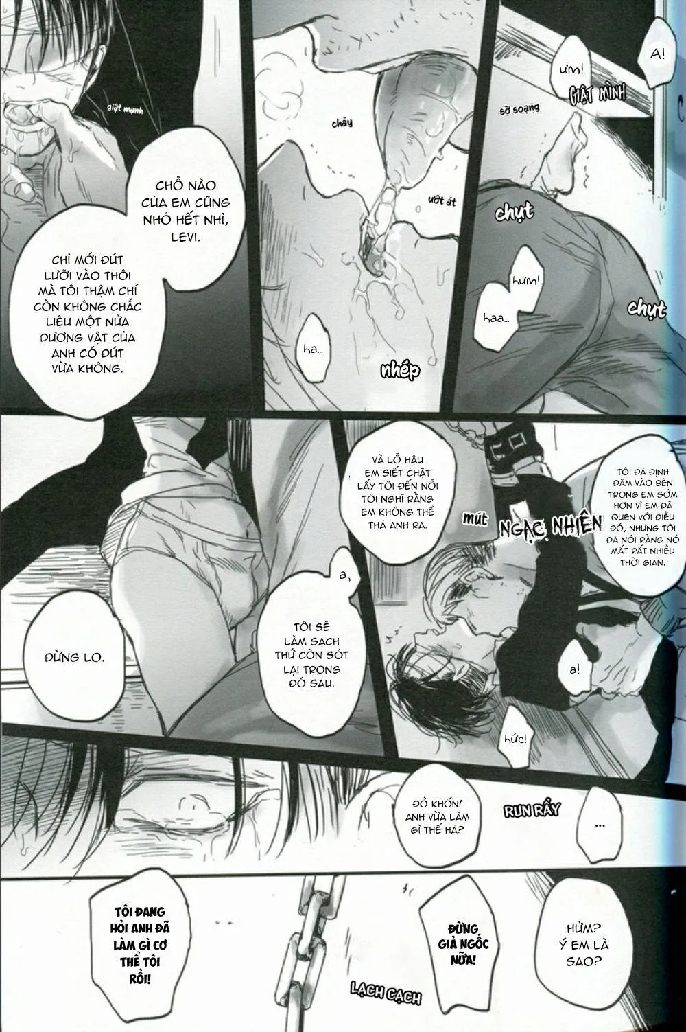 Melomelow/Hyura Misshitsu paraiso – Attack on Titan dj Chapter 1 Trang 14