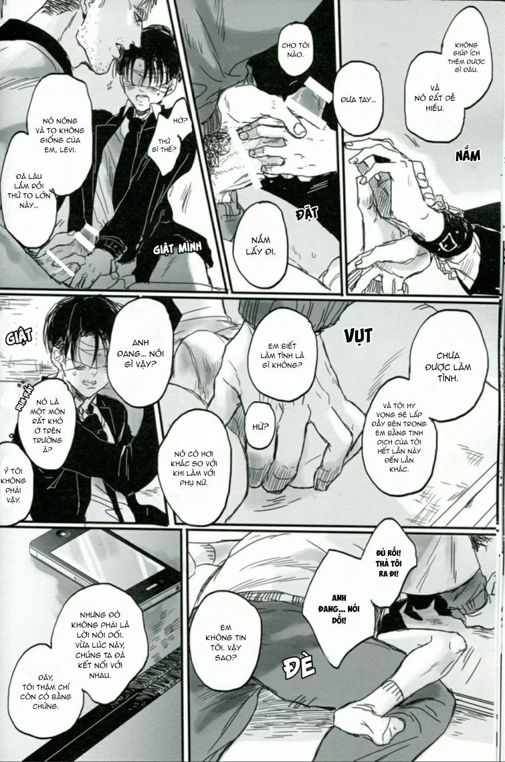 Melomelow/Hyura Misshitsu paraiso – Attack on Titan dj Chapter 1 Trang 15