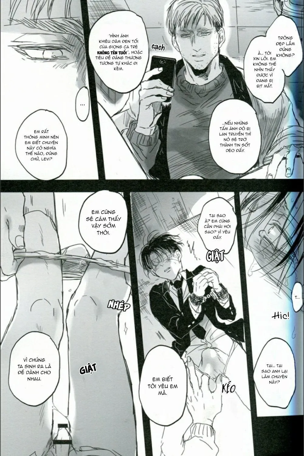 Melomelow/Hyura Misshitsu paraiso – Attack on Titan dj Chapter 1 Trang 16