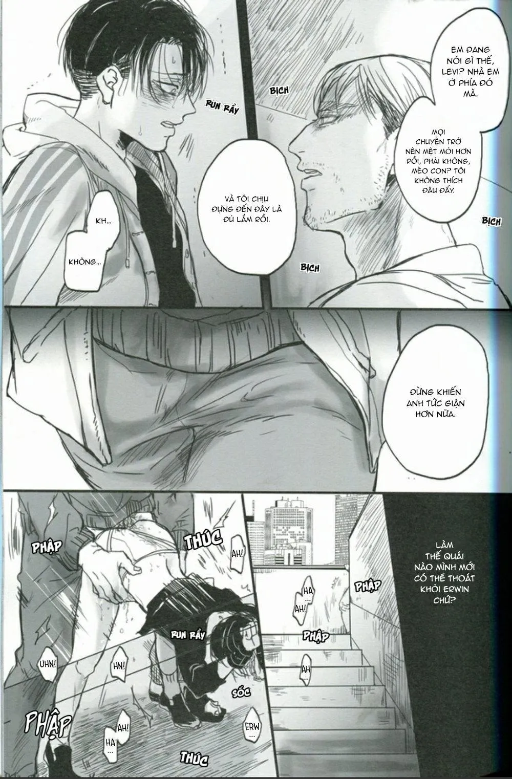 Melomelow/Hyura Misshitsu paraiso – Attack on Titan dj Chapter 1 Trang 36