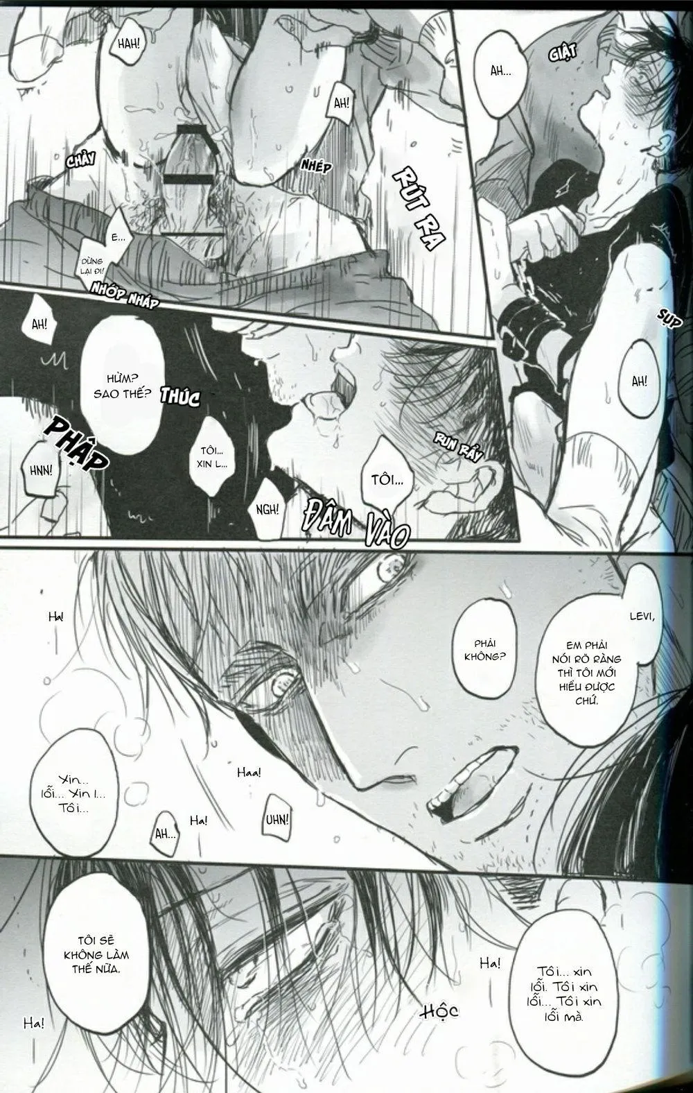 Melomelow/Hyura Misshitsu paraiso – Attack on Titan dj Chapter 1 Trang 41