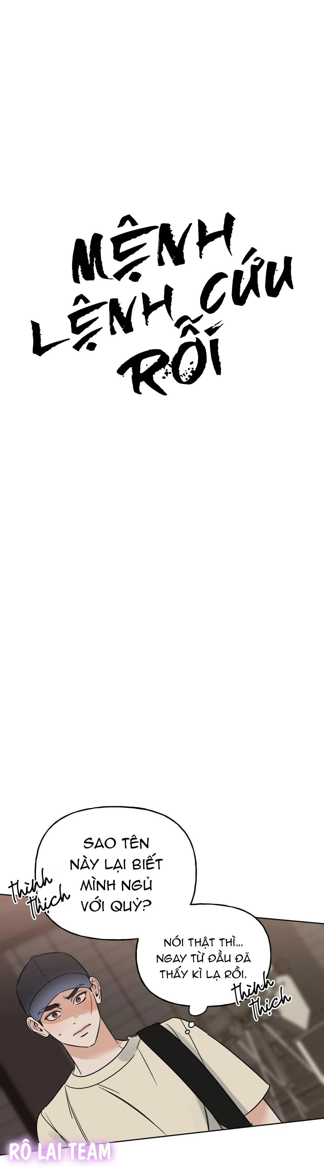 Drop MỆNH LỆNH CỨU RỖI Chapter 4 Trang 7