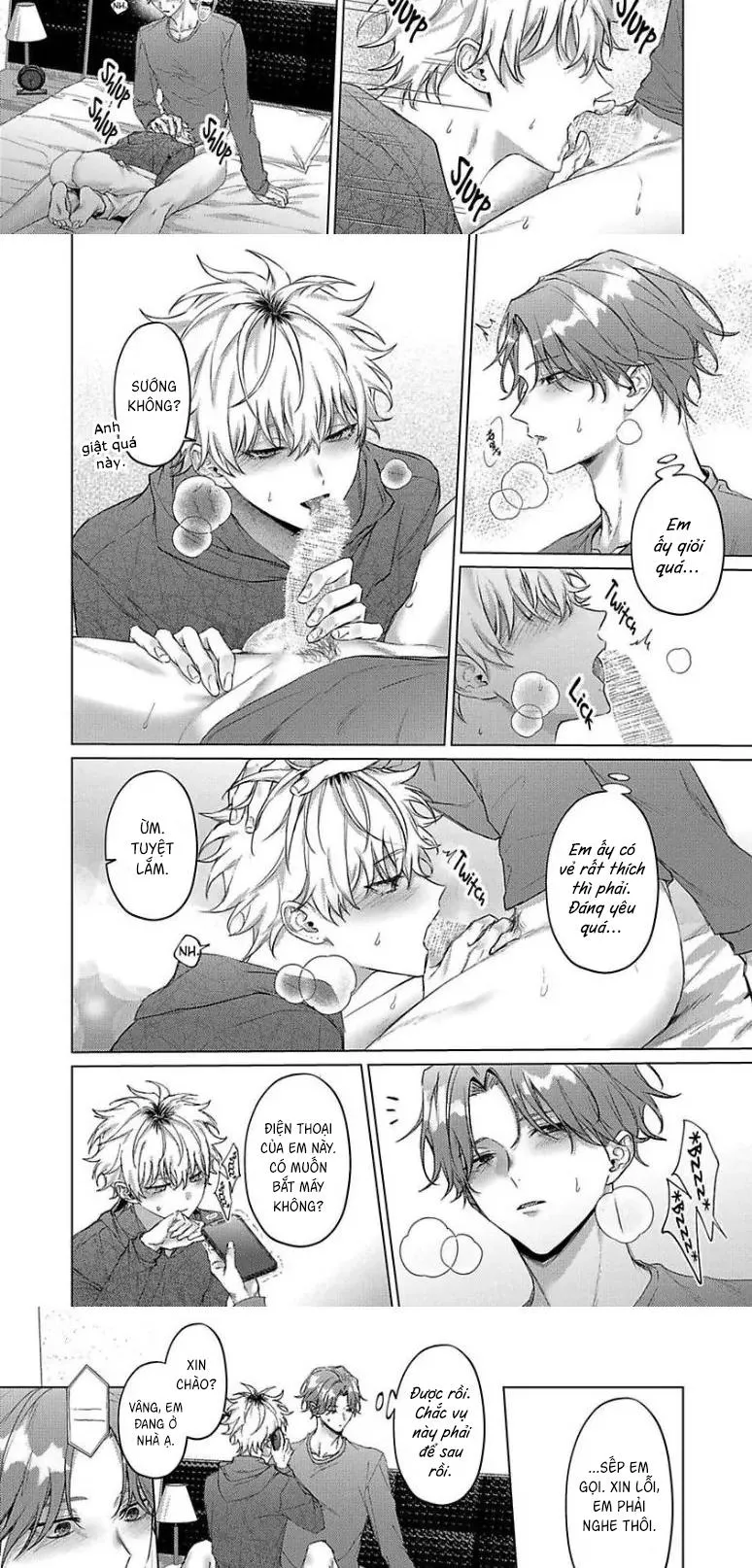 Mèo con ngọt ngào lúc chạng vạng Chapter 4 Trang 8