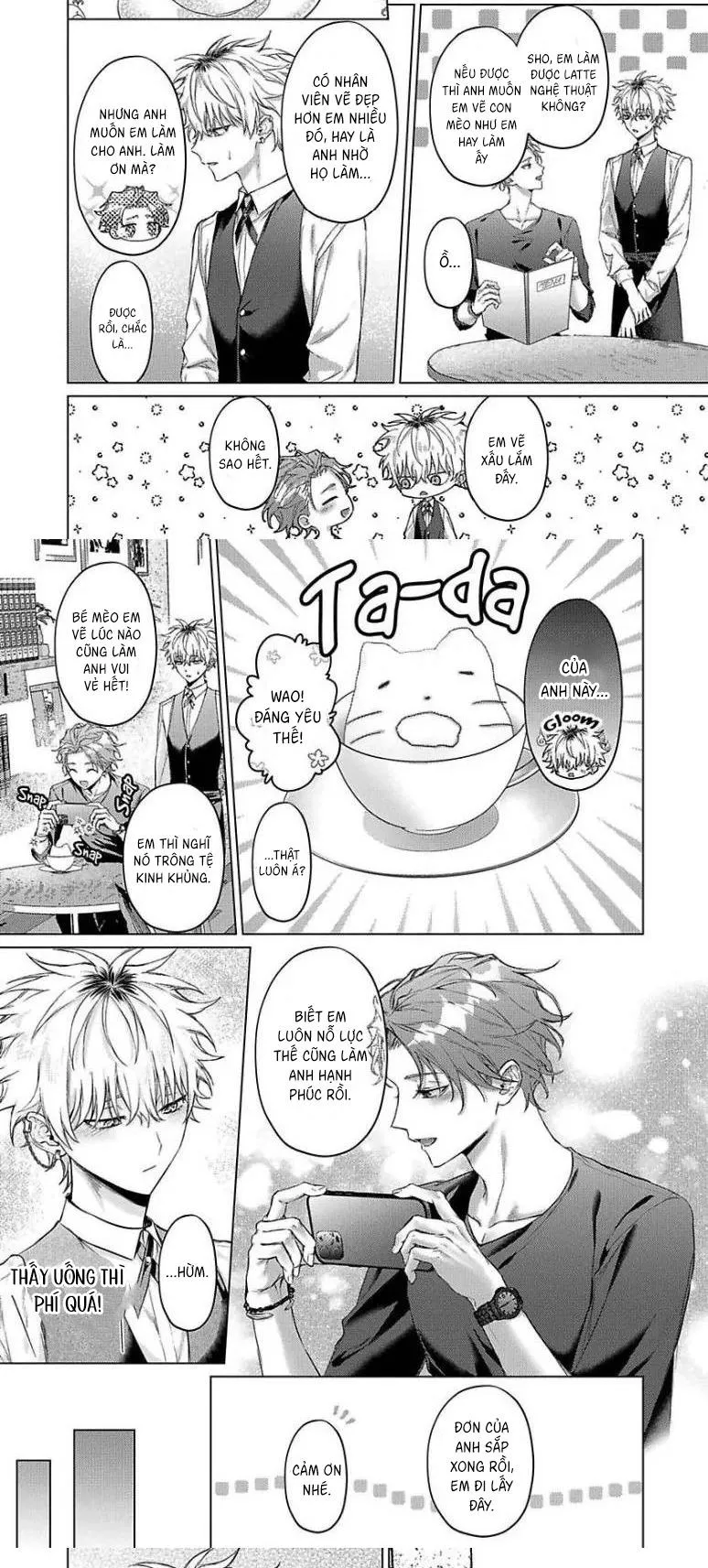 Mèo con ngọt ngào lúc chạng vạng Chapter 4 Trang 14