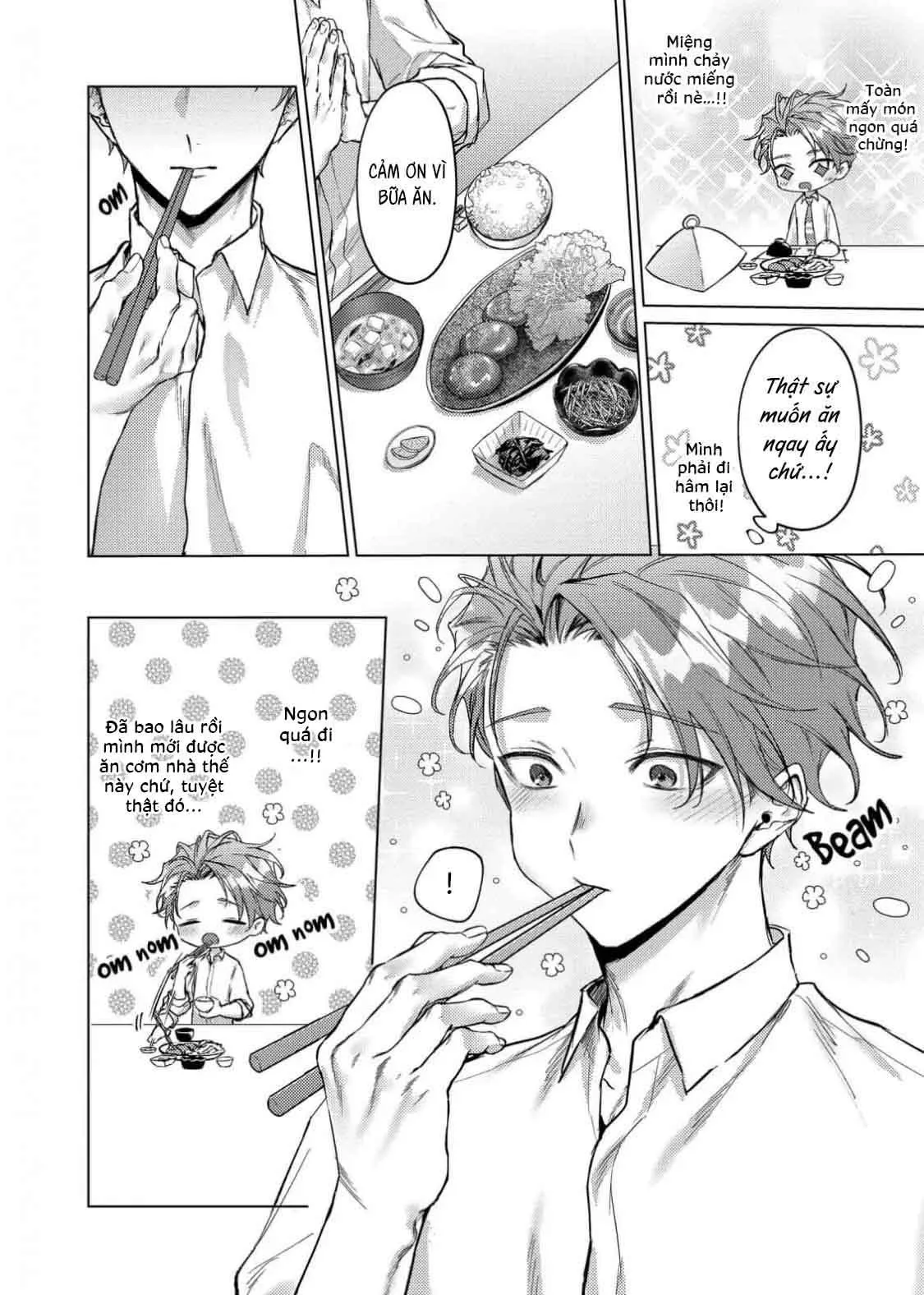 Mèo con ngọt ngào lúc chạng vạng Chapter 1 Trang 13