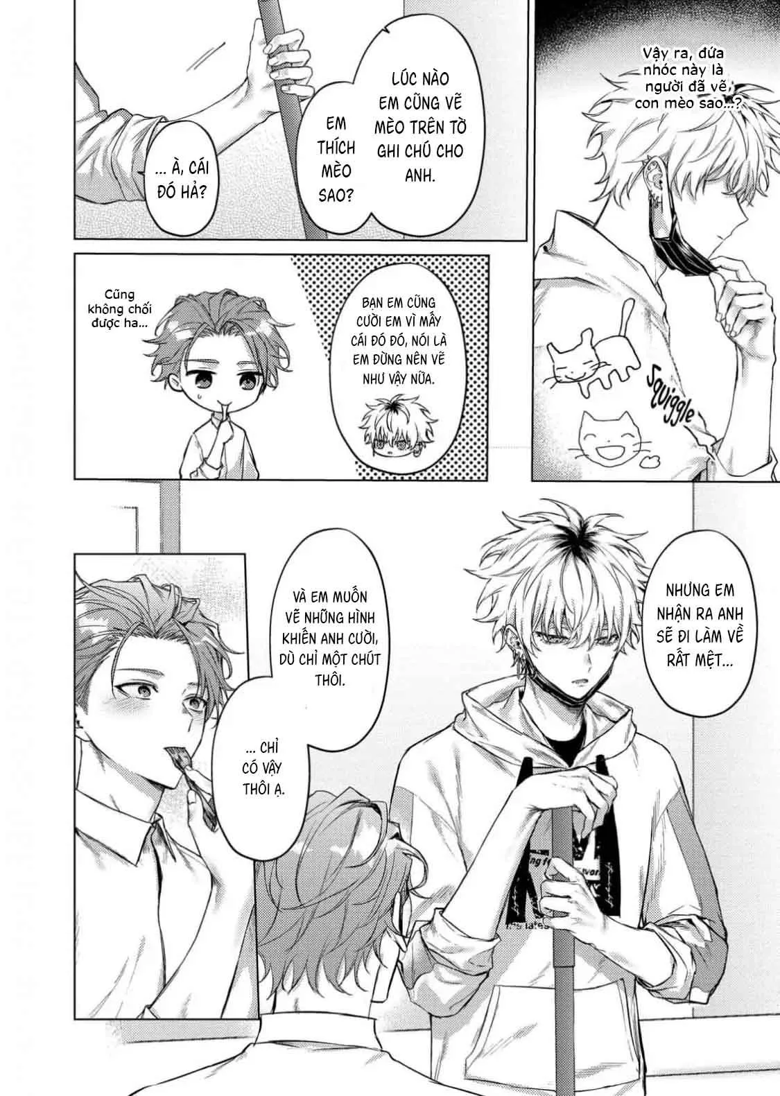 Mèo con ngọt ngào lúc chạng vạng Chapter 1 Trang 21
