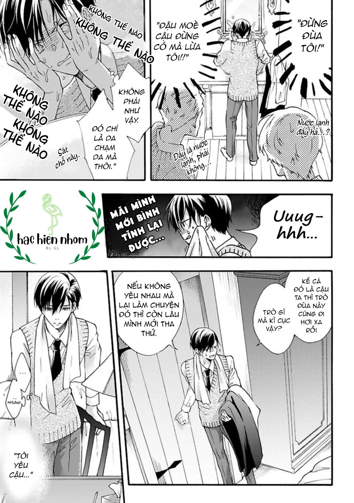 Mèo đen kí túc, mịt mù đêm đen Chapter 2 Trang 10