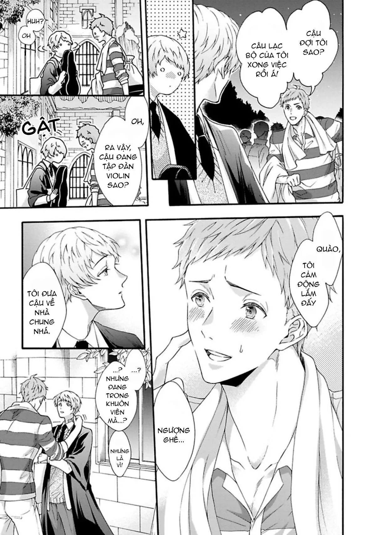 Mèo đen kí túc, mịt mù đêm đen Chapter 2 Trang 12