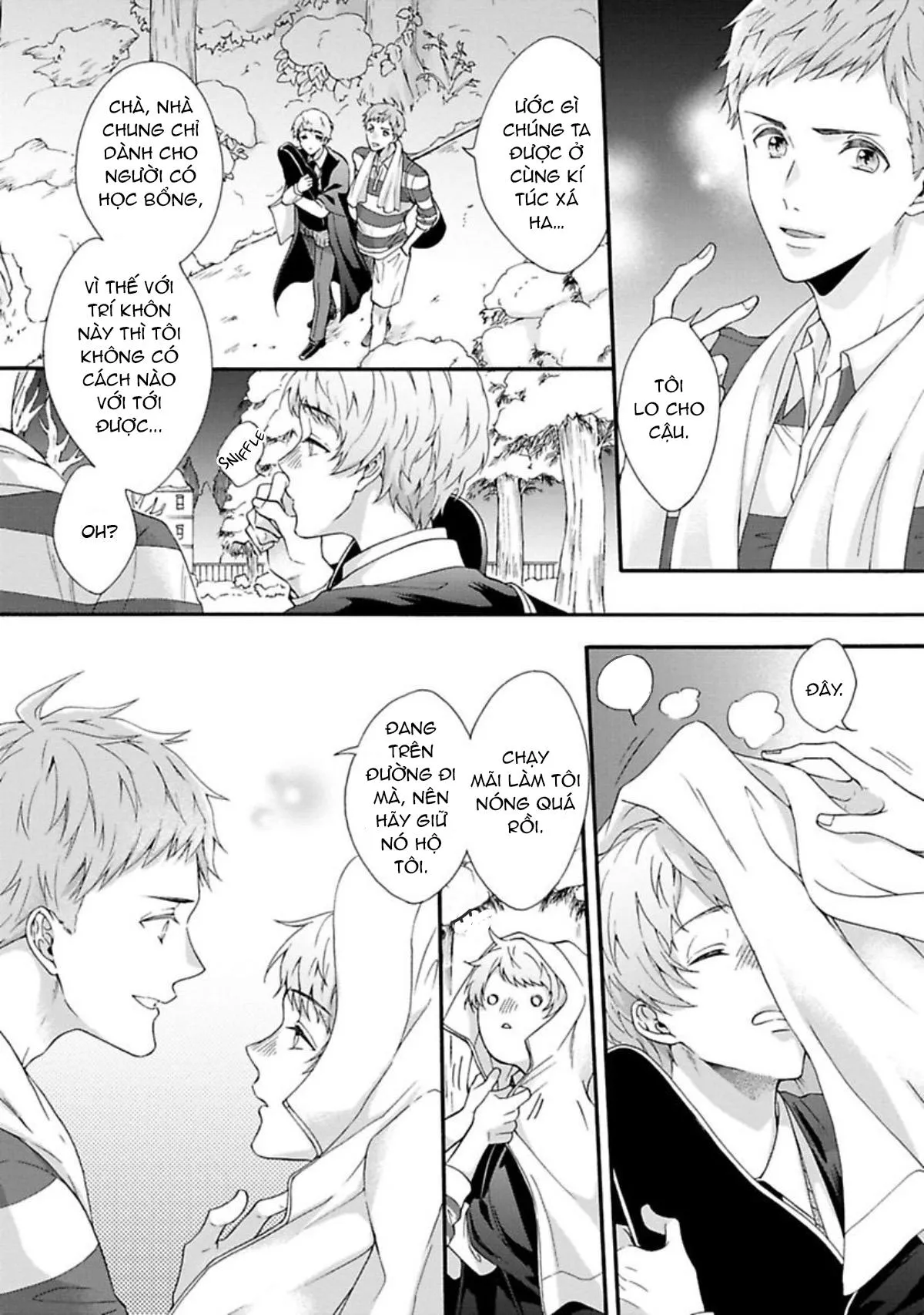 Mèo đen kí túc, mịt mù đêm đen Chapter 2 Trang 13