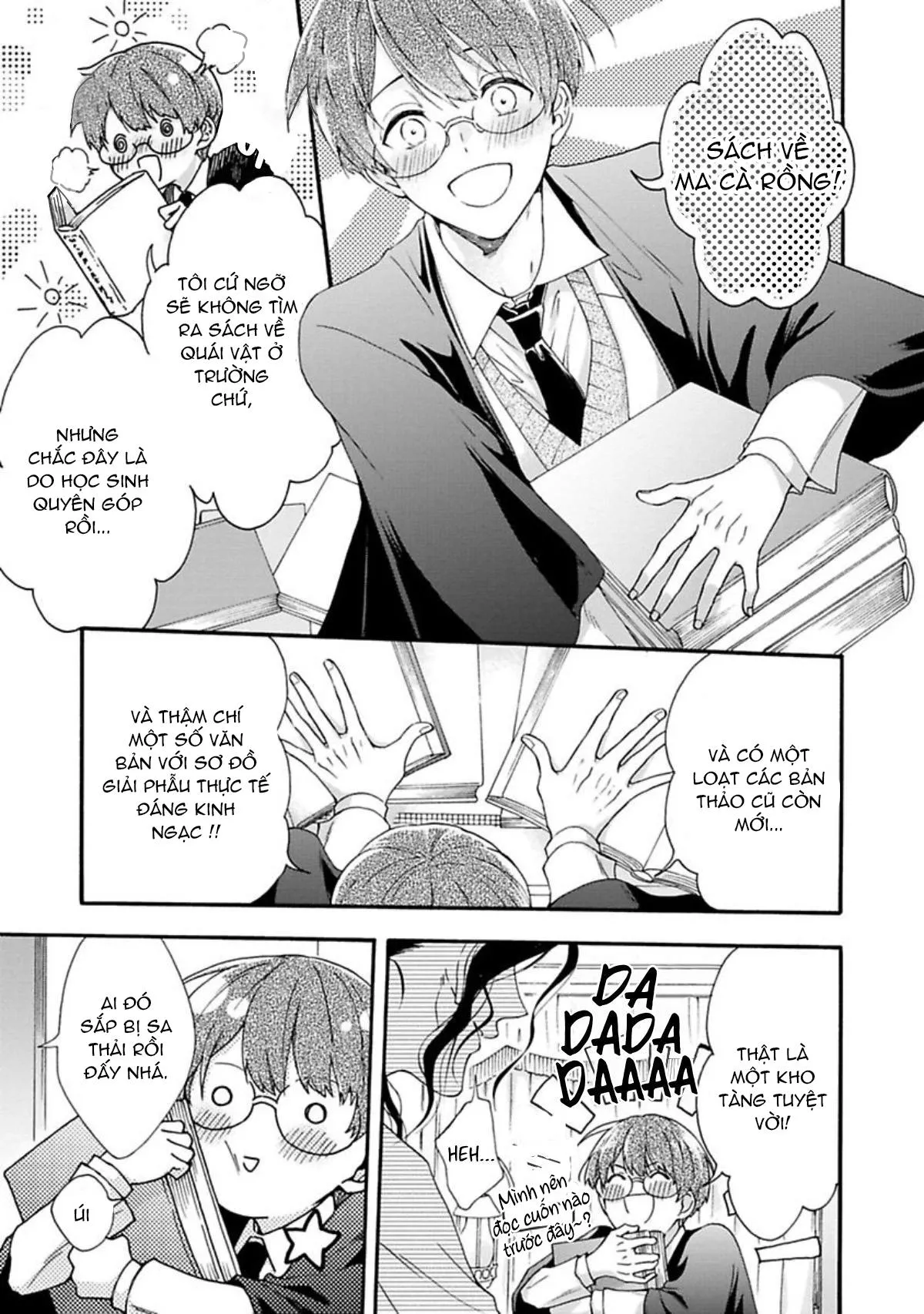 Mèo đen kí túc, mịt mù đêm đen Chapter 2 Trang 18