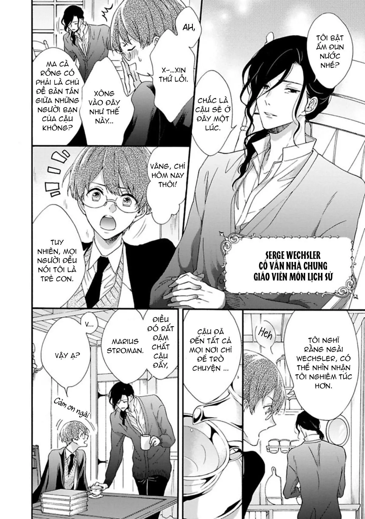 Mèo đen kí túc, mịt mù đêm đen Chapter 2 Trang 19