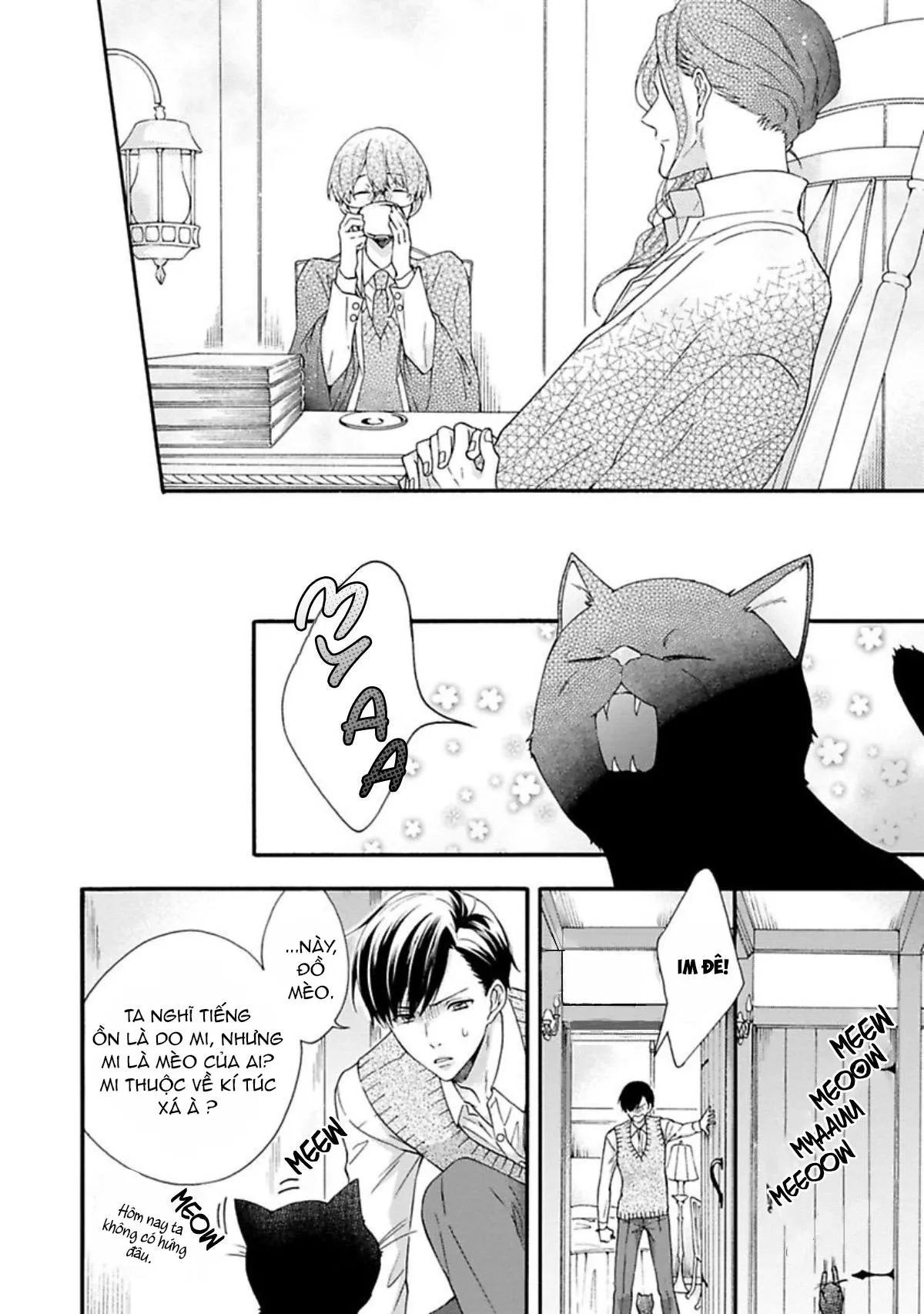 Mèo đen kí túc, mịt mù đêm đen Chapter 2 Trang 21