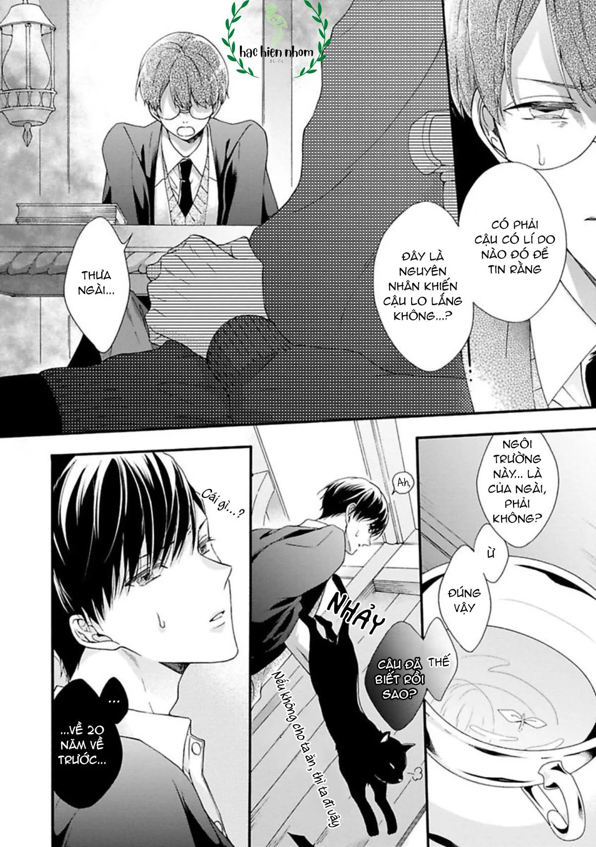 Mèo đen kí túc, mịt mù đêm đen Chapter 2 Trang 24