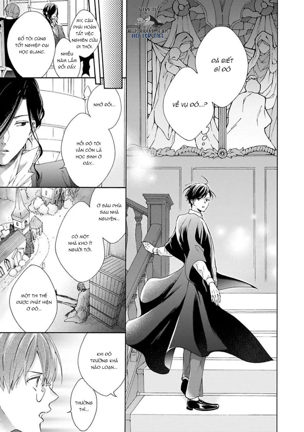 Mèo đen kí túc, mịt mù đêm đen Chapter 3 Trang 6