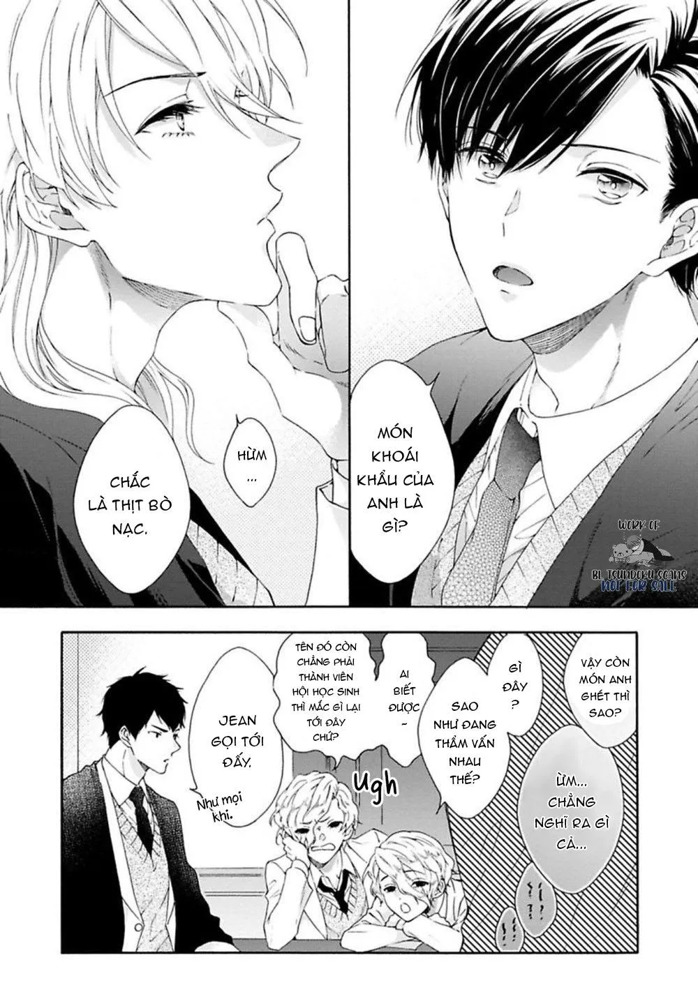 Mèo đen kí túc, mịt mù đêm đen Chapter 4 Trang 4