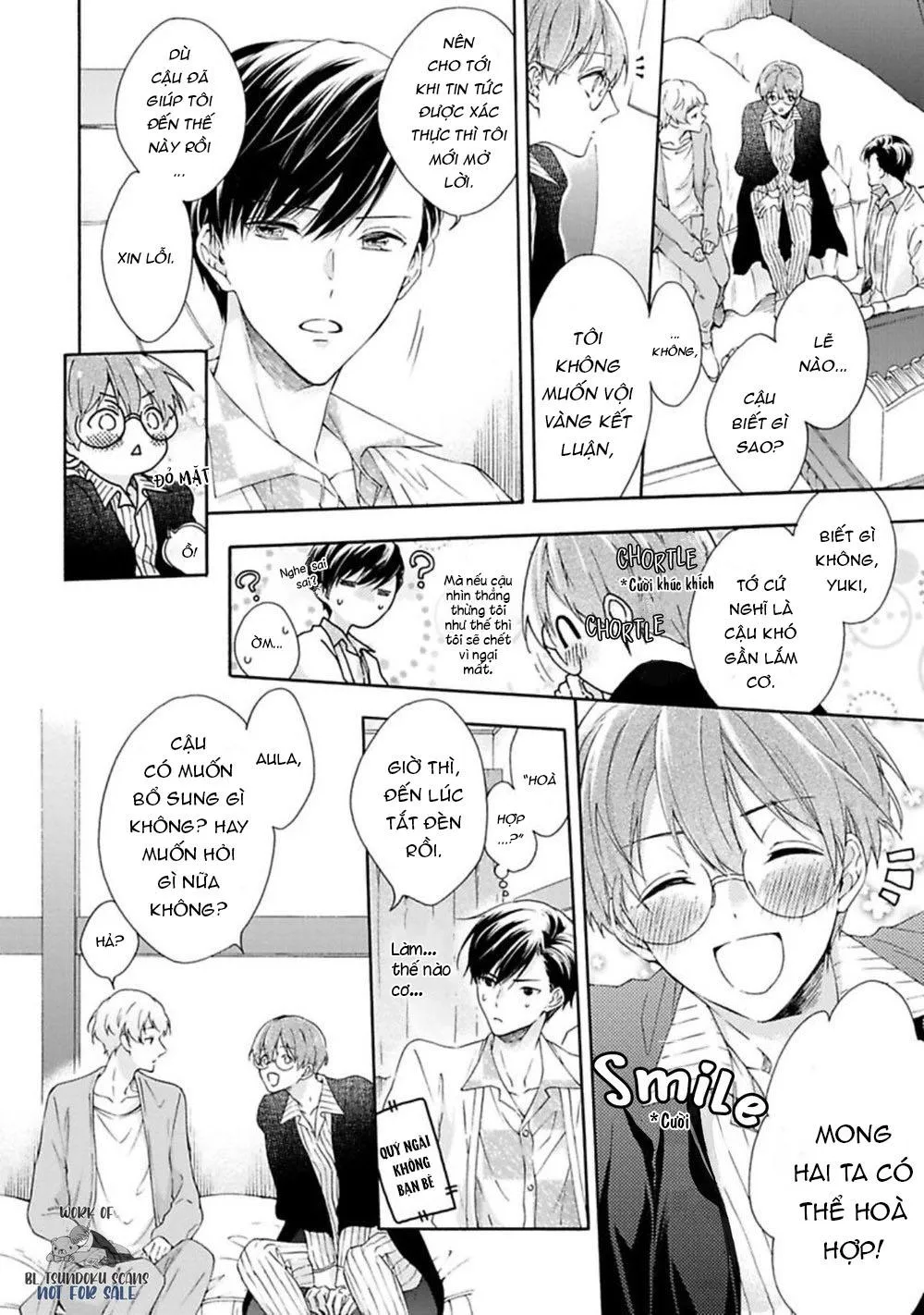 Mèo đen kí túc, mịt mù đêm đen Chapter 4 Trang 6