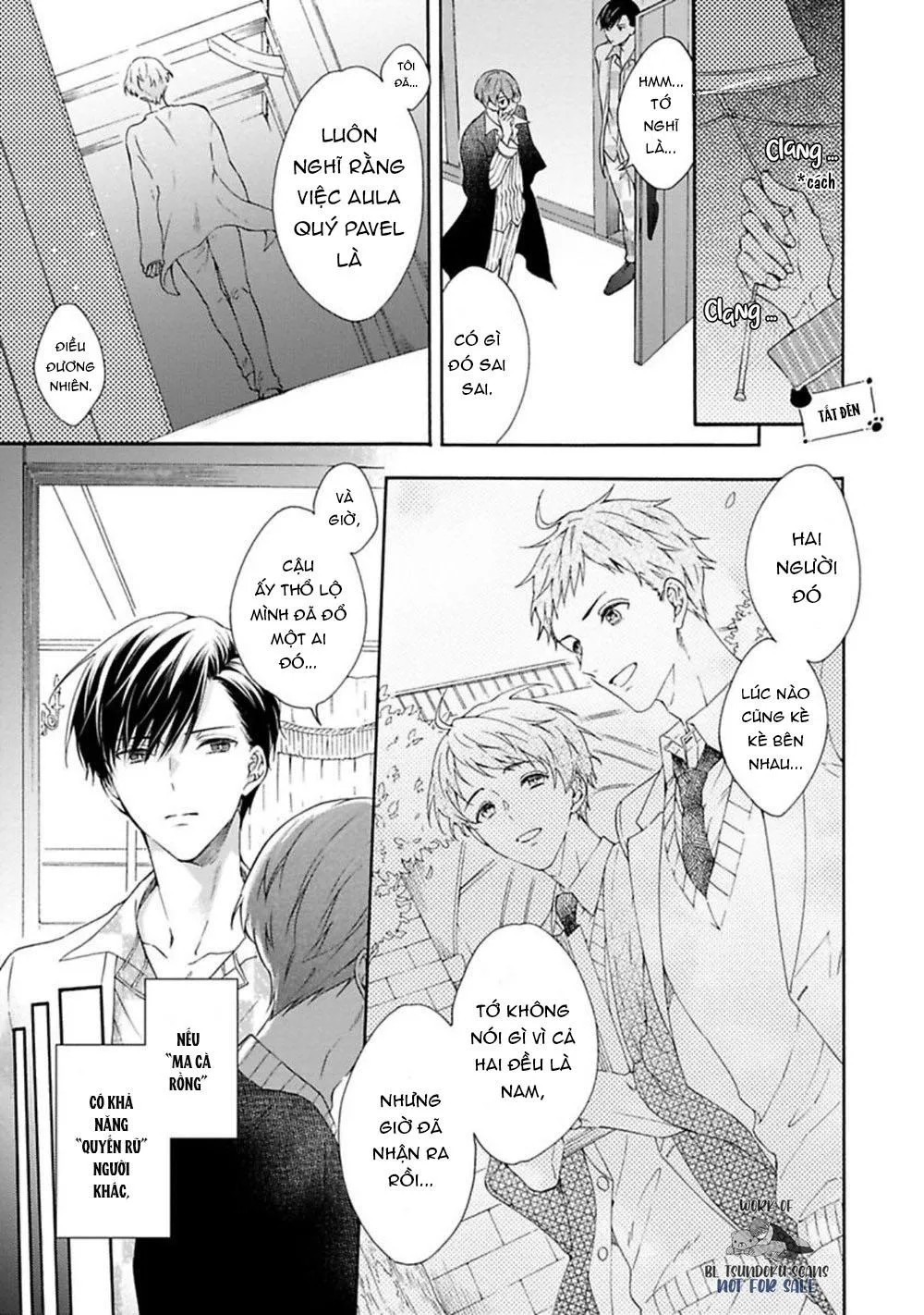 Mèo đen kí túc, mịt mù đêm đen Chapter 4 Trang 9