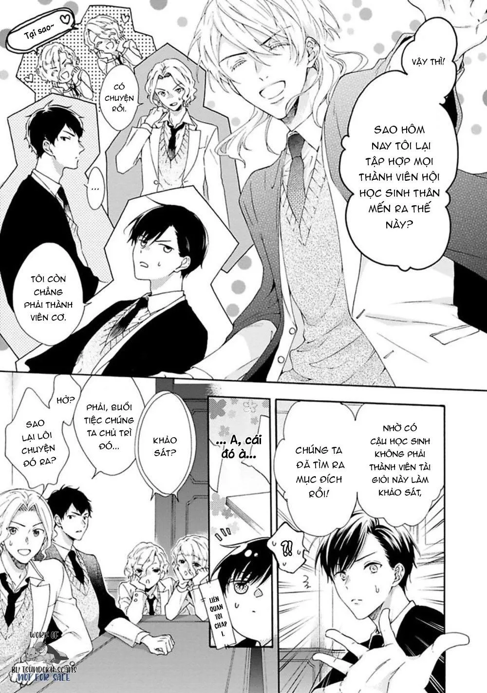 Mèo đen kí túc, mịt mù đêm đen Chapter 4 Trang 13